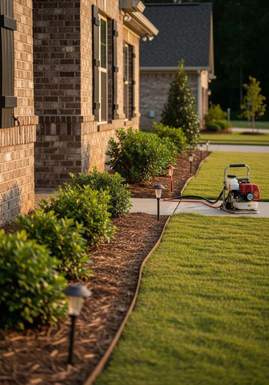 Close-up of professional workmanship on a Richland property, demonstrating quality and attention to local standards.