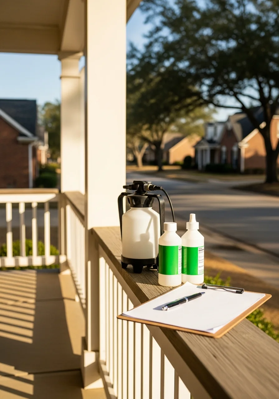 Professional workmanship on a Ridgeland commercial or residential property, showcasing quality finishes and attention to detail.